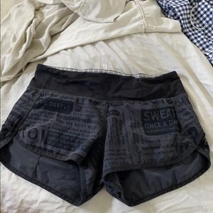 Lululemon speed short